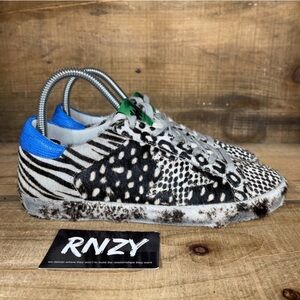 Golden Goose Deluxe Wild Superstar Calf Hair